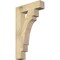 Ekena Millwork Merced Block Rough Sawn Bracket, Douglas Fir, 4"W x 18"D x 30"H BKT04X18X30MRC05RDF - alternate 1